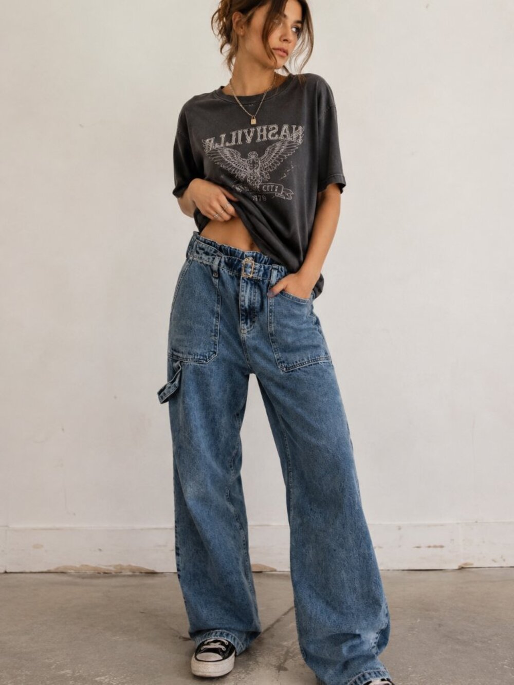 Oli & Hali Denim Jeans in Medium Blue